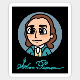 Patriot Portrait - Chibi John Penn with Signature Sticker